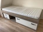 Kajuitbed Pep, Ophalen, 90 cm, Eenpersoons, Wit