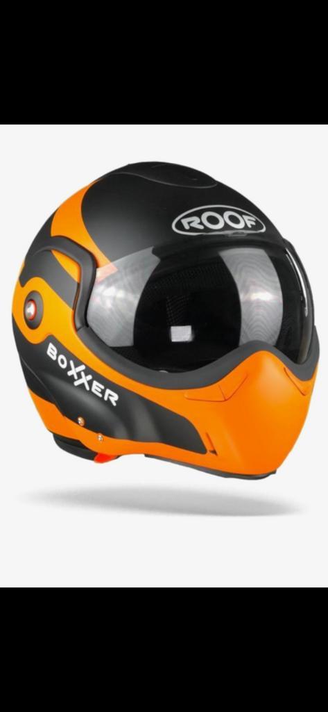 roof boxxer motorhelm type fuzo, Motoren, Kleding | Motorhelmen, Systeemhelm, XL, Overige merken, Tweedehands, Ophalen of Verzenden