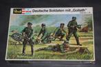Revell Esci - Deutsche Soldaten mit Goliath 1:35, Hobby en Vrije tijd, Modelbouw | Auto's en Voertuigen, Verzenden, Revell, Nieuw