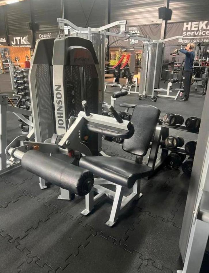 Fitnessmachines set 14 krachtmachines + cardio KOOPJE, Sport en Fitness, Fitnessmaterialen, Gebruikt, Overige typen, Armen, Benen