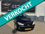 Peugeot 206 1.4 Gentry|Airco|El. Ramen|NAP|, 4 cilinders, Zwart, Origineel Nederlands, Bedrijf