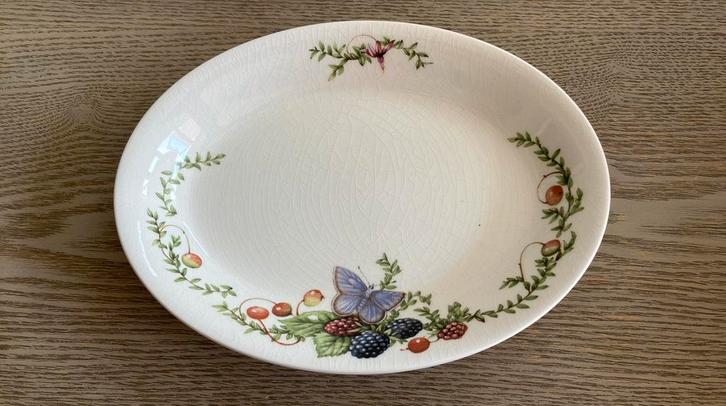 Wedgwood Marjolein Bastin Libelle Bosvruchten schaaltje, Huis en Inrichting, Keuken | Servies, Gebruikt, Schaal of Schalen, Wedgwood