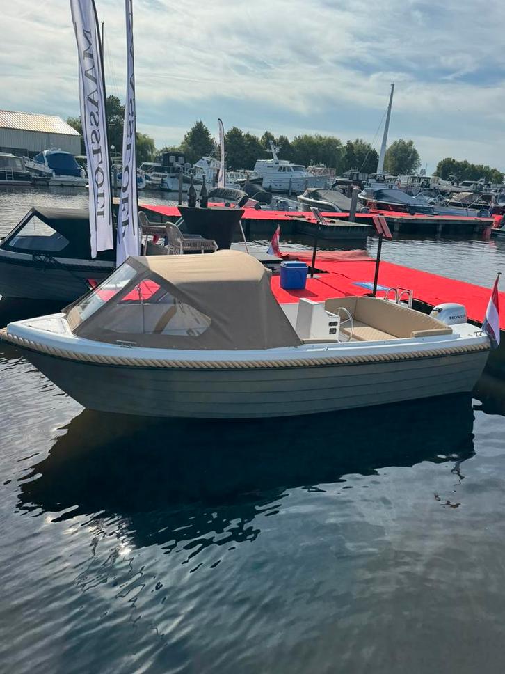 Maassloep 475XL ePropulsion Spirit2 NIEUW vaarklaar €14.500,, Watersport en Boten, Sloepen, Zo goed als nieuw, 3 tot 6 meter, Buitenboordmotor