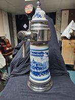 Heineken biertap/bierzuil delfts blauw.., Verzamelen, Biermerken, Ophalen, Zo goed als nieuw, Reclamebord, Plaat of Schild, Heineken