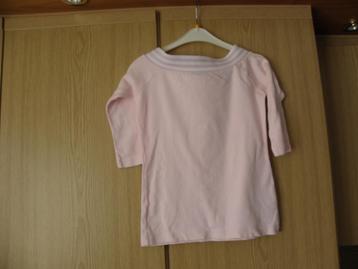 Goedkoop roze katoenen wijde hals shirt CHILLI mt 176 S 36 beschikbaar voor biedingen