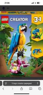 Lego creator papegaai/vis/kikker 3 in 1, Ophalen of Verzenden, Zo goed als nieuw