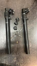 2x Post Moderne zadelpennen voor onderdelen, Ophalen of Verzenden, Gebruikt, Algemeen, Zadel