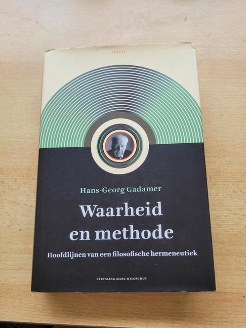 Hans-Georg Gadamer Waarheid en methode, Boeken, Filosofie, Zo goed als nieuw, Ophalen of Verzenden