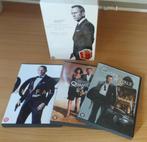 4 videobanden + 3 dvd’s (box) James Bond: € 10,00, Cd's en Dvd's, Actie en Avontuur, Gebruikt, Vanaf 12 jaar, Ophalen