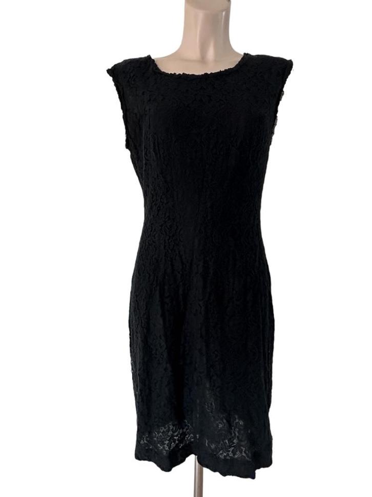 Dolce en Gabbana jurk L, Kleding | Dames, Jurken, Zo goed als nieuw, Maat 42/44 (L), Zwart, Boven de knie, Ophalen of Verzenden