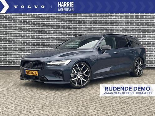 Volvo V60 2.0 T6 Plug-in hybrid AWD Plus Dark | Panoramadak, Auto's, Volvo, Bedrijf, Te koop, V60, 4x4, ABS, Achteruitrijcamera