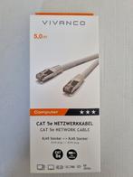 Vivanco CAT 5e network lead, 5.0 m, grey, Ophalen of Verzenden, Nieuw, Vivanco