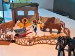 Playmobil kinderboerderij + speeltuin, Gebruikt, Ophalen
