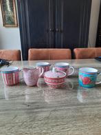 Studio pip 4 mokken en suikerpot en melkkannetje., Ophalen of Verzenden, Zo goed als nieuw, Overige stijlen, Kop(pen) en/of Schotel(s)