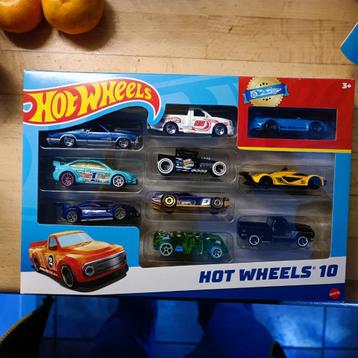 Hot Wheels voertuigen 164 pak van 10 auto's zie foto beschikbaar voor biedingen