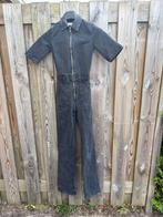 Zwarte nauwsluitende jeans jumpsuit, Kleding | Dames, Jumpsuits, Mango, Verzenden, Zwart, Zo goed als nieuw