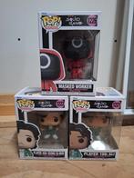 Squid Game funko pops 1226 1222 1221, Ophalen of Verzenden, Zo goed als nieuw
