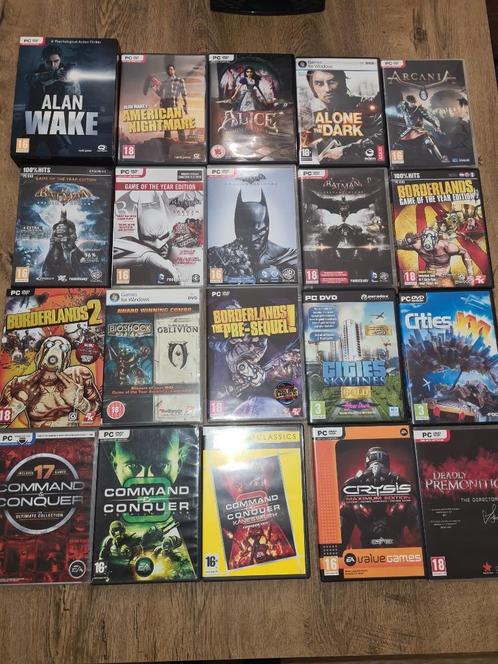 Grote 63 Cases Game Collectie - Zie Afbeeldingen (Keys Used), Spelcomputers en Games, Games | Pc, Ophalen of Verzenden
