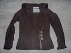 Donkerbruin vest (Jeans, Vero Moda, maat M), Maat 38/40 (M), Bruin, Vero Moda, Ophalen of Verzenden