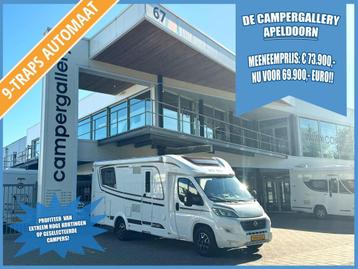 Etrusco T 7400 SB CAMPER 9-TR AUTOMAAT ENKELE BEDDEN HEFBED beschikbaar voor biedingen