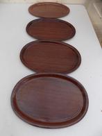 Teak Dienbladen Van Skandik Sweden Jaren 70 vintage retro, Huis en Inrichting, Ophalen of Verzenden, Gebruikt