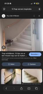 Schilderwerk trappen, trapbalkon en voordeur, Ophalen of Verzenden