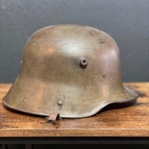 Stahlhelme, Duitsland 1917, 1e WO. Antiek, Verzamelen, Militaria | Algemeen, Overige soorten, Duitsland, Ophalen of Verzenden