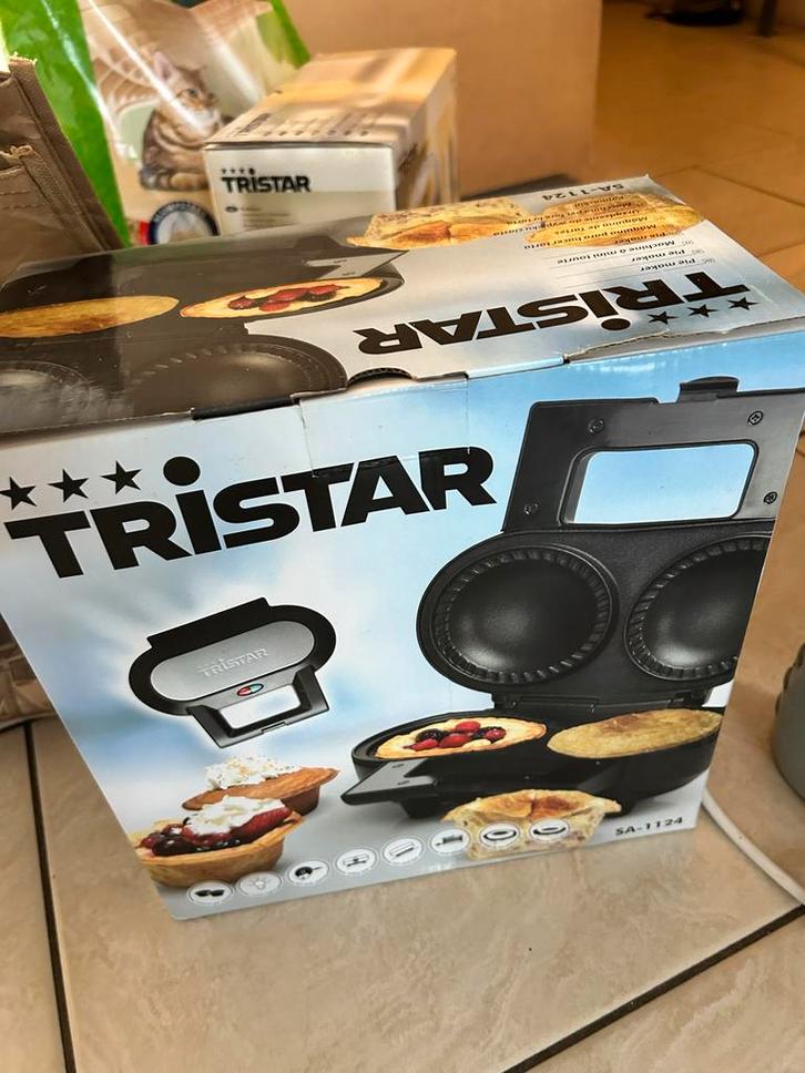 Tristar Taartenmaker - Nieuw in doos!, Witgoed en Apparatuur, Wafelijzers, Nieuw, Ophalen of Verzenden