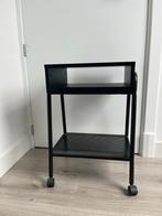 IKEA SETSKOG Nachtkastje - zwart, Ophalen, Minder dan 45 cm, Metaal of Aluminium, 55 tot 70 cm