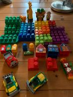 Mega Bloks met huisjes, vrachtauto, maishakselaar, shovel?, Ophalen, Zo goed als nieuw, Megabloks