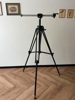 Manfrotto 028B Professional Tripod + Cross Arm, Ophalen, Gebruikt, 175 cm of meer, Driepoot