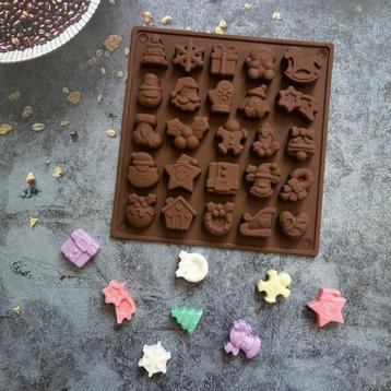 Chocolade Kerst Mal / Cake Vorm Koek Biscuit Taart Bakken beschikbaar voor biedingen
