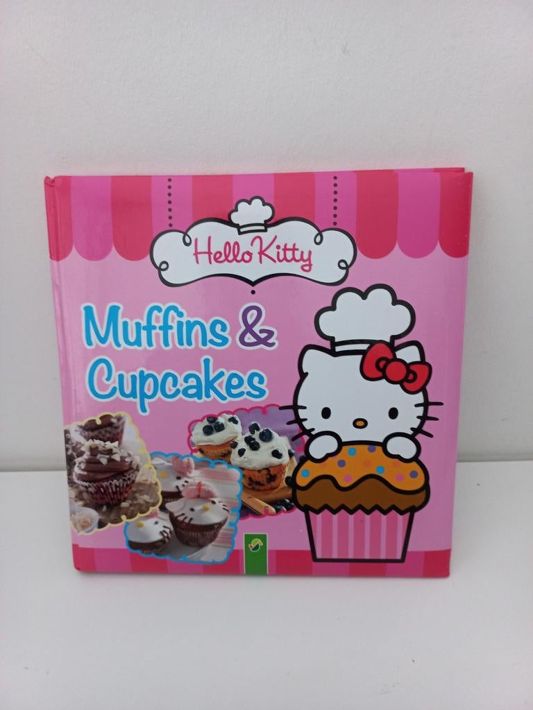 Hello Kitty - Muffins & Cupcakes kookboek, Ophalen of Verzenden, Zo goed als nieuw, Cupcakes, Boek of Tijdschrift