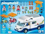 4859 familie camper playmobil, Kinderen en Baby's, Speelgoed | Playmobil, Ophalen of Verzenden, Zo goed als nieuw, Complete set