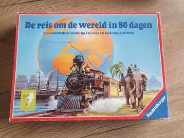 De reis om de wereld in 80 dagen Ravensburger spel uit 1987 beschikbaar voor biedingen