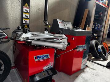 Weber Bandenwissel- en Balanceerset Profi Serie beschikbaar voor biedingen