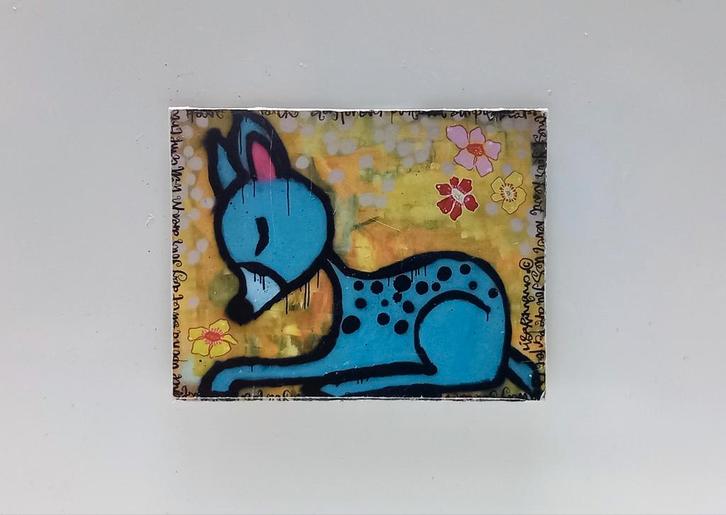 Lundby schilderij modern, Kijk, Kies en Koop!, Verzamelen, Poppenhuizen en Toebehoren, Gebruikt, Gebruiksvoorwerp, Ophalen of Verzenden