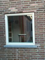 Hardhout raamkozijn 98x106, Ophalen, Hout, 75 tot 150 cm, Raamkozijn