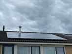 12 zonnepanelen + omvormer + rails +/- 3000kWh, Gebruikt, Ophalen