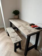 Nieuwe speeltafel van hout en houten A-poten. 120x60x40, Ophalen, Nieuw