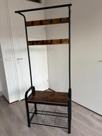 Kapstok met schoenenrek, Huis en Inrichting, Woonaccessoires | Kapstokken, Ophalen, Zo goed als nieuw, Metaal, Staande kapstok