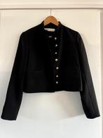 Zwart jasje met gouden knopen van de Zara., Kleding | Dames, Ophalen of Verzenden, Zo goed als nieuw, Jasje, Maat 36 (S)