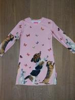 Maat 98-104 NIEUW jurkje met honden en poezen, Meisje, Nieuw, Jurk of Rok, 3xHip