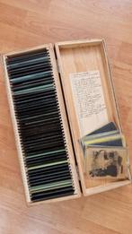 doos met glasnegatieven en enkele acetaat 4x5 inch, Foto, Nieuw, Ophalen of Verzenden, Voor 1940