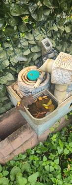 Grote zwarte vijverbak, Tuin en Terras, Ophalen of Verzenden, Gebruikt, Beton, Overige typen