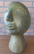 Kop van gebakken klei, Antiek en Kunst, Kunst | Beelden en Houtsnijwerken, Ophalen