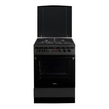 Inventum gasfornuis VFG6034WGZWA, Witgoed en Apparatuur, Fornuizen, Nieuw, Vrijstaand, Gas, 4 kookzones, 85 tot 90 cm, 60 cm of meer