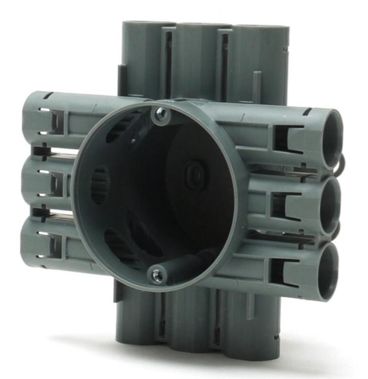 Attema centraaldoos hol plafond 16/19mm CH80R Nieuw, Doe-het-zelf en Verbouw, Elektra en Kabels, Nieuw, Overige typen, Ophalen