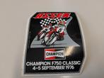 ASSEN F750 1976 STICKER, MOTORRACE, WEGRACE, Verzamelen, Verzenden, Zo goed als nieuw, Motoren