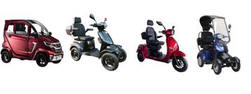 Luxe & Krachtige For-Motion Scootmobielen - Op maat gemaakt beschikbaar voor biedingen